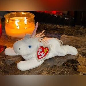 🦄 TY Beanie Baby Mystic the Unicorn 1994 Vintage Plush